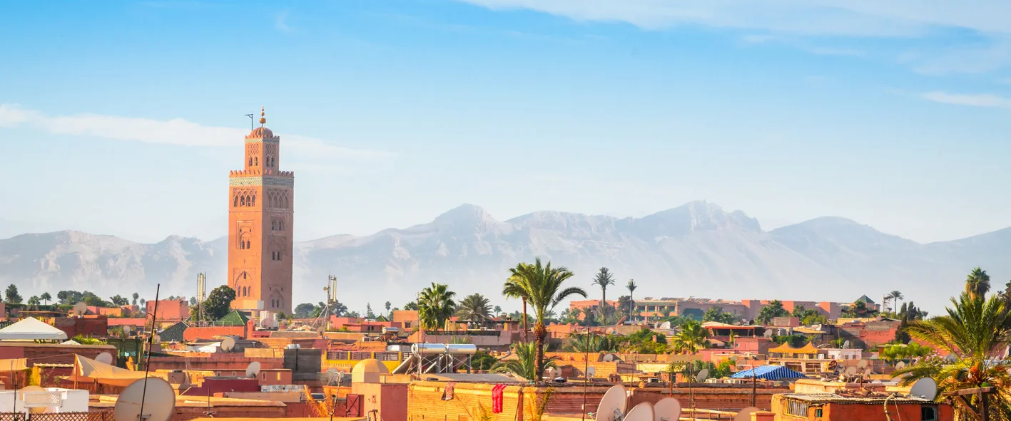 Morocco medina