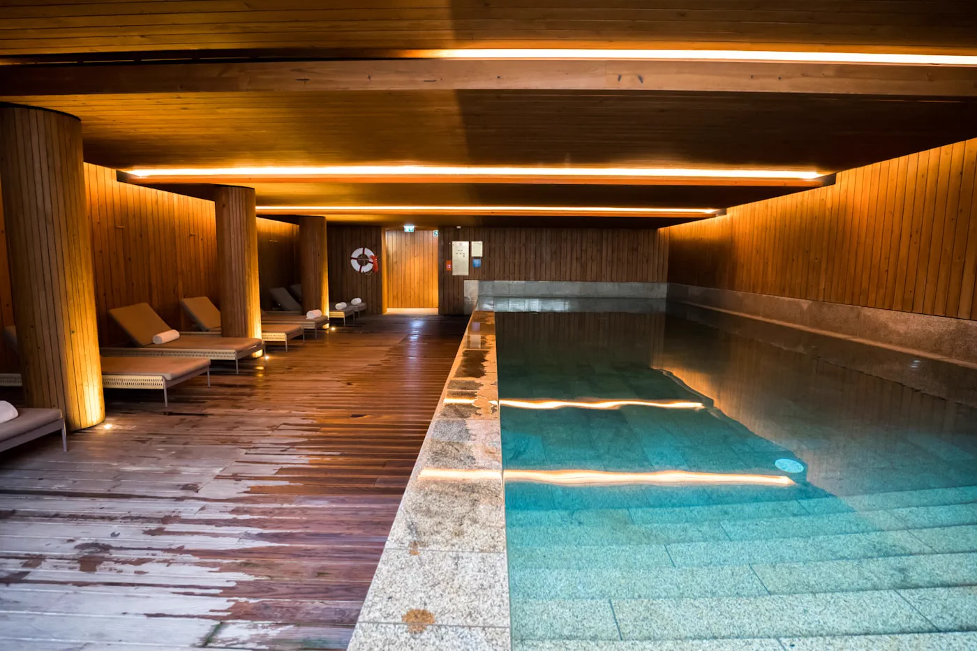 Indoor wellness pool